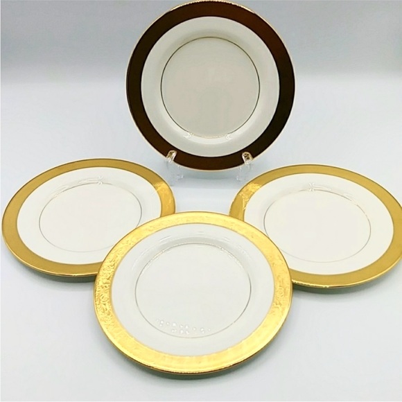 Mikasa Other - Set of 4 Mikasa Harrow Bone China, Bread & Butter Plates